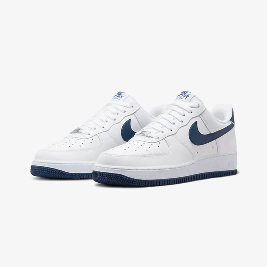 Crafted AF1 Low "White Midnight Navy"