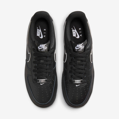 Nike Air Force 1 Low Black White Sole