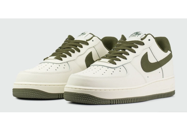 Nike Air Force 1 Low White Army