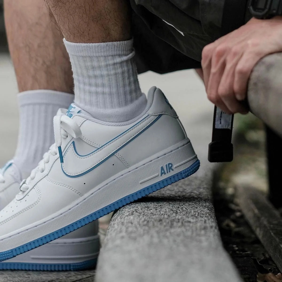 Hand-Crafted AF 1 Sky Blue
