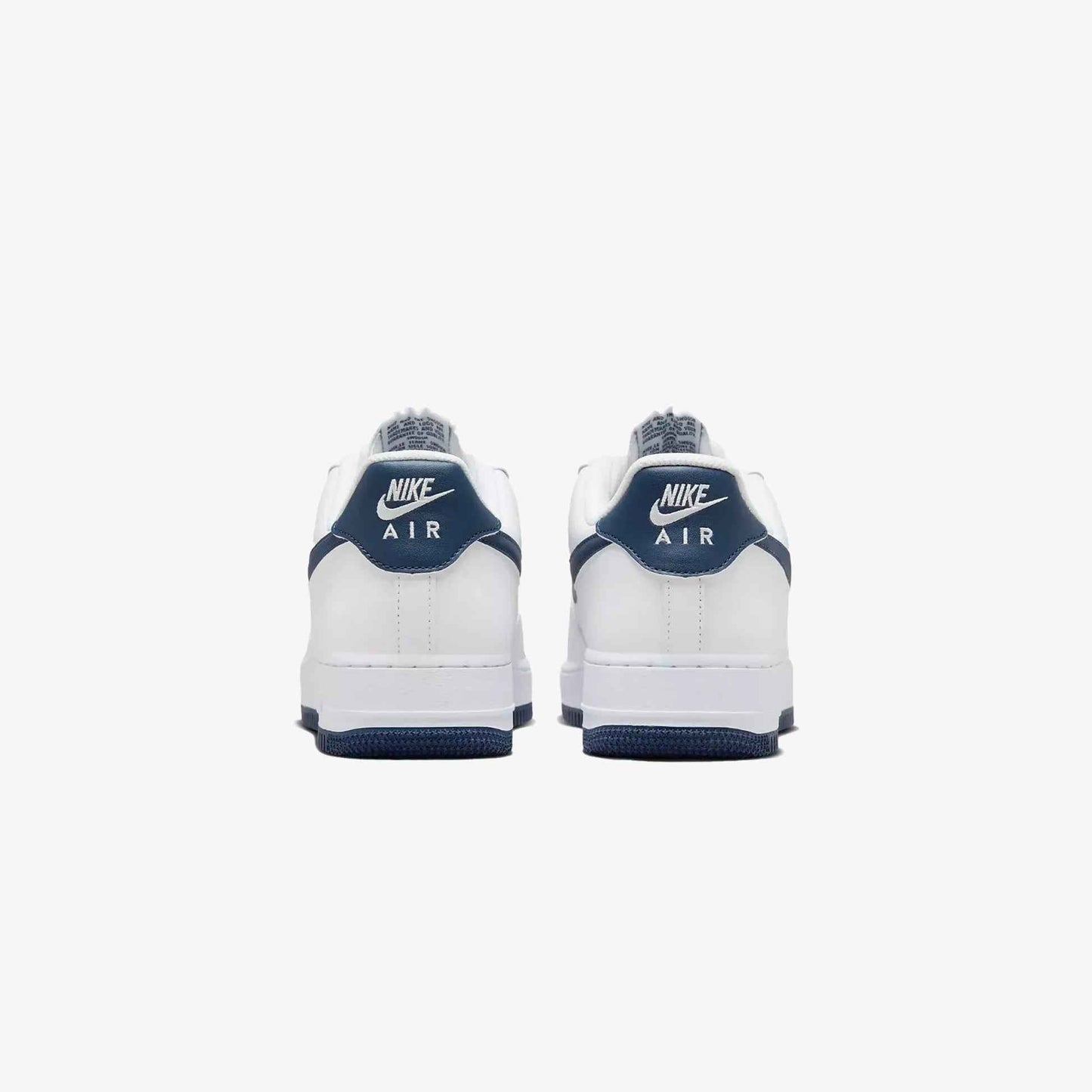 Hand-Crafted AF1 White Midnight Navy