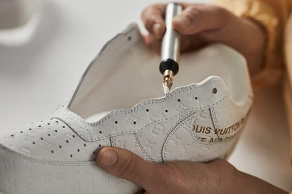 Hand-Crafted AF1 Low "Maison White"