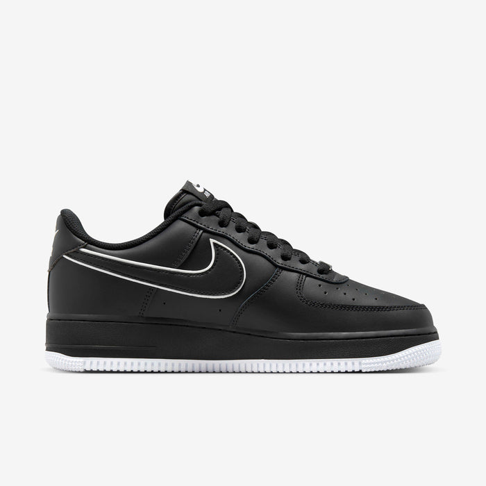 Nike Air Force 1 Low Black White Sole