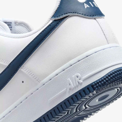 Hand-Crafted AF1 White Midnight Navy