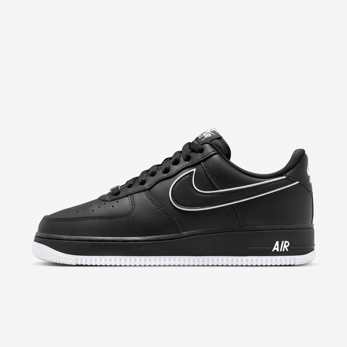 Nike Air Force 1 Low Black White Sole