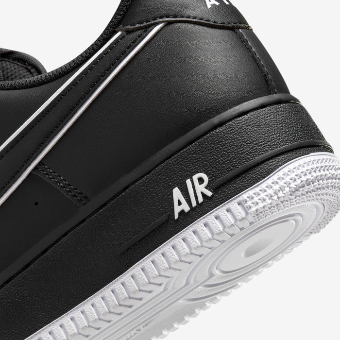 Nike Air Force 1 Low Black White Sole