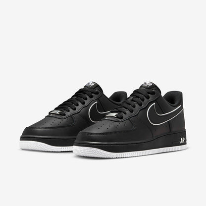 Nike Air Force 1 Low Black White Sole