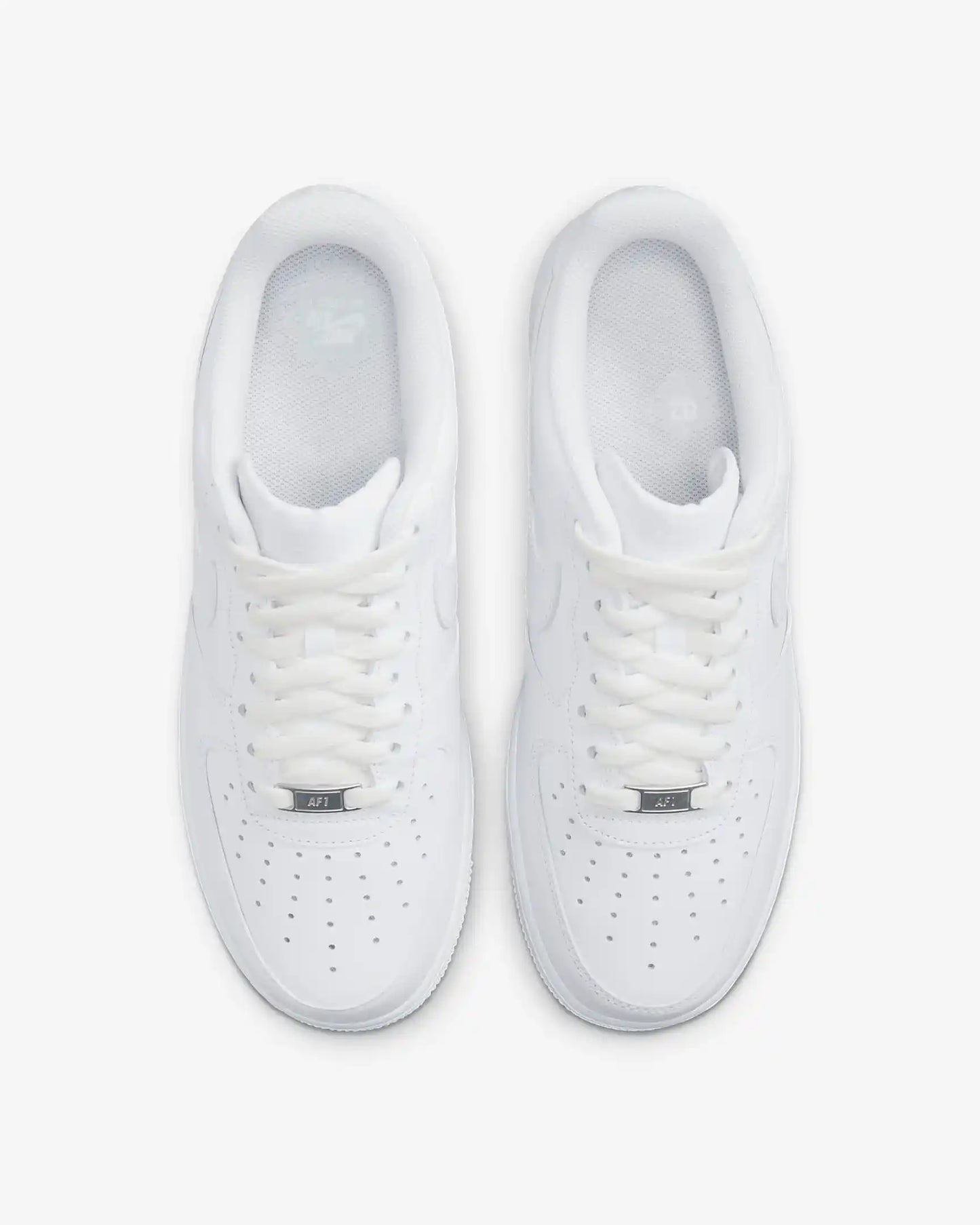 Hand-Crafted AF1 Low Classic White