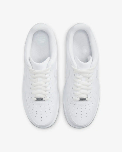 Hand-Crafted AF1 Low Classic White