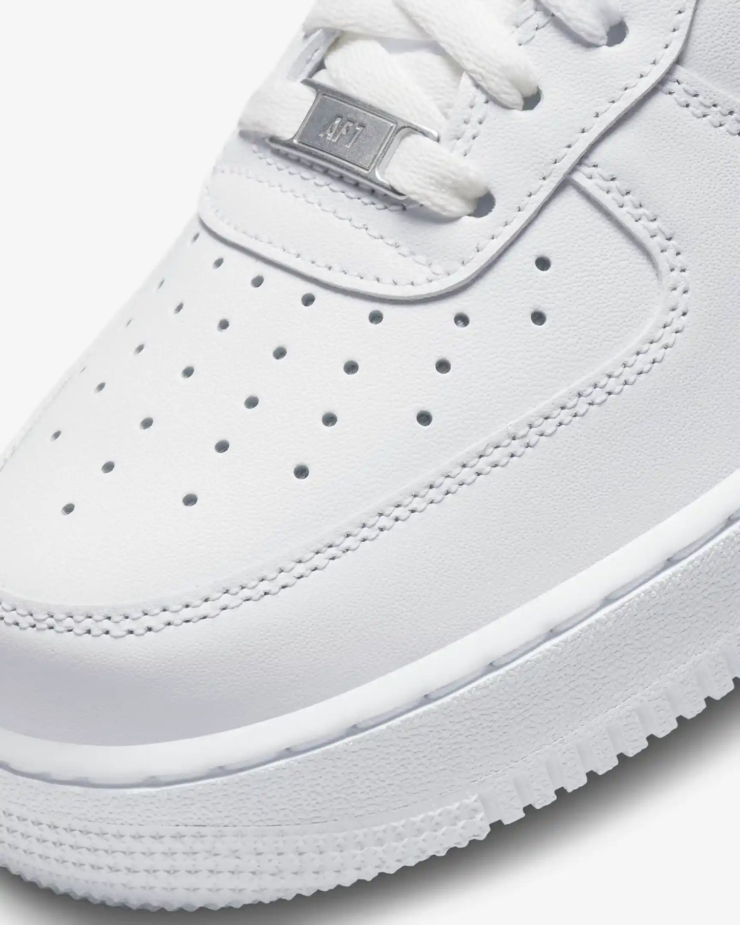 Hand-Crafted AF1 Low Classic White