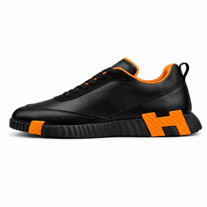 Hermes Shoes Bouncing en Cuir Noir