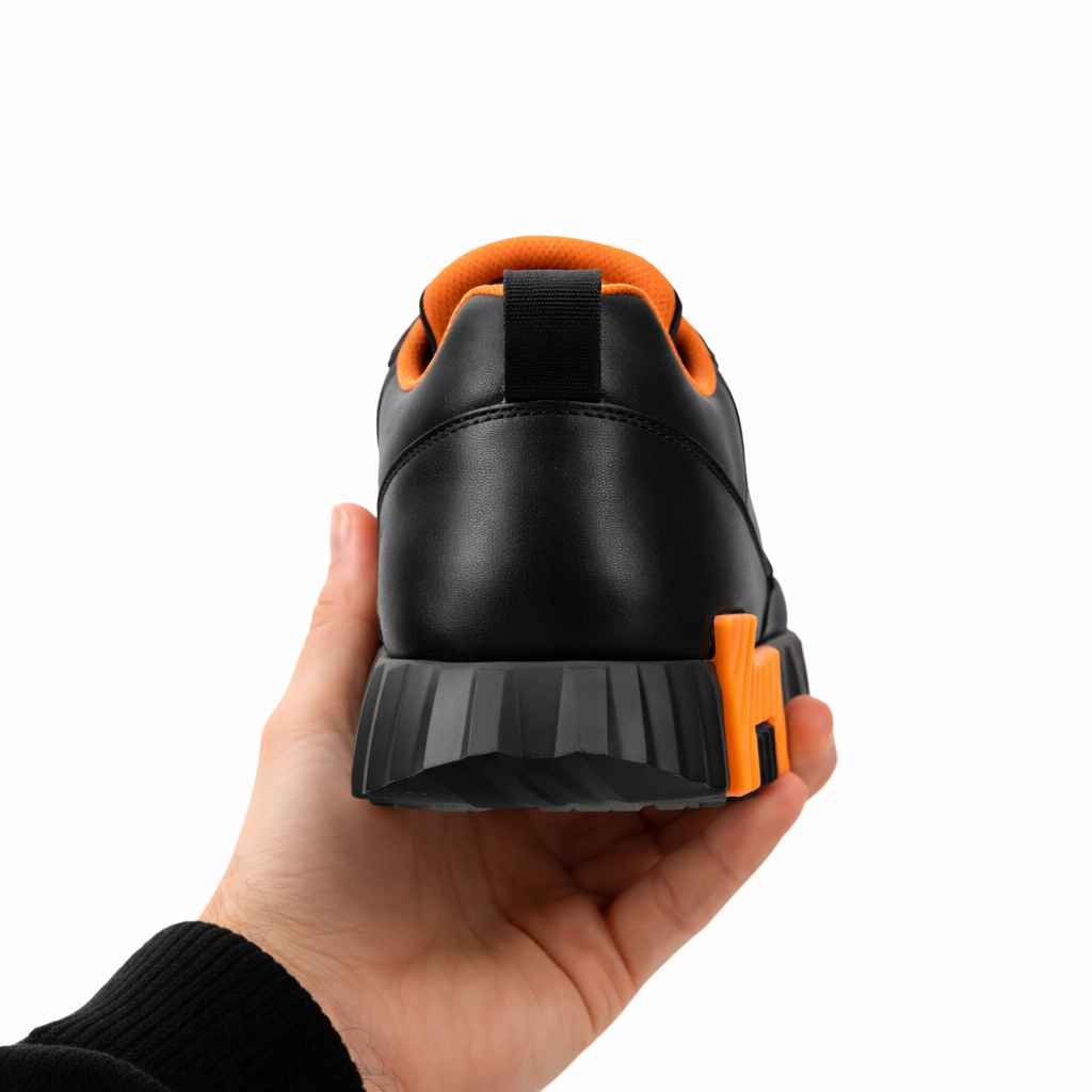 Hermes Shoes Bouncing en Cuir Noir