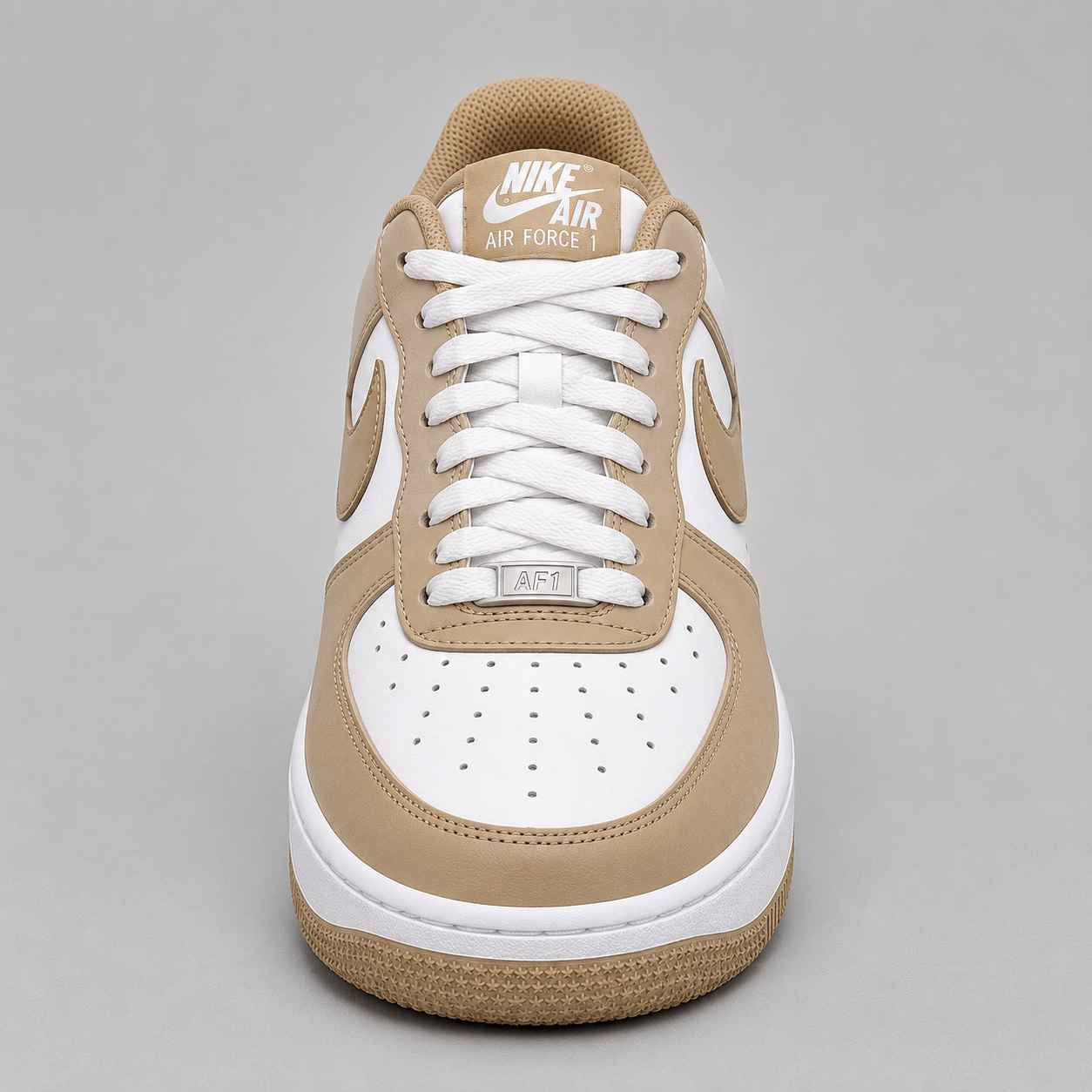 Hand-Crafted AF1 White Tan
