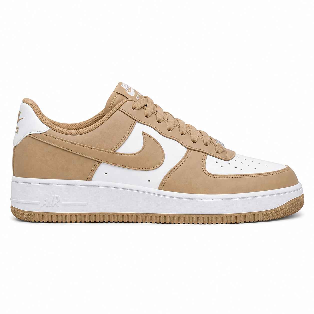 Hand-Crafted AF1 White Tan