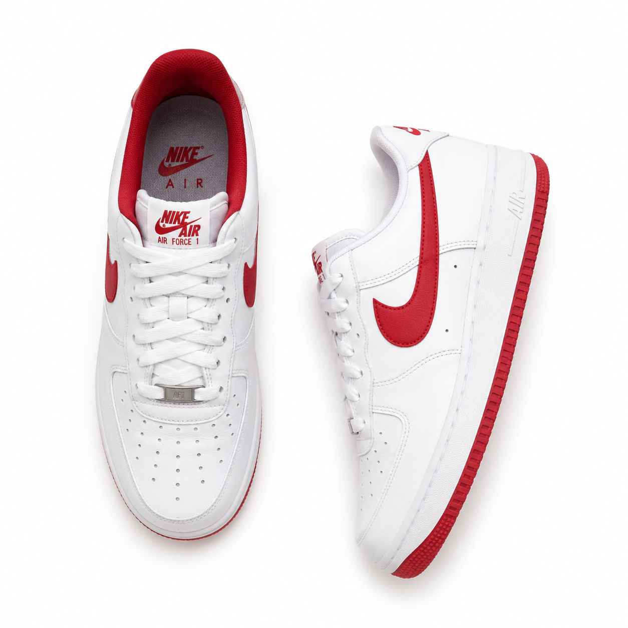 Hand-Crafted AF1 Street Flow White Red