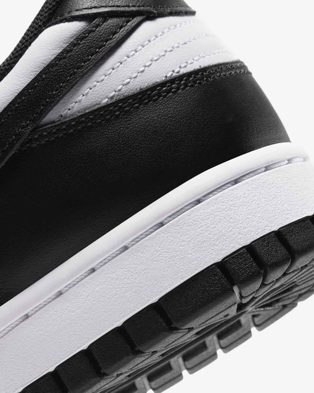 NlKE Dunk Low White & Black Panda