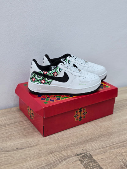 Moroccan Style Sneakers – Black