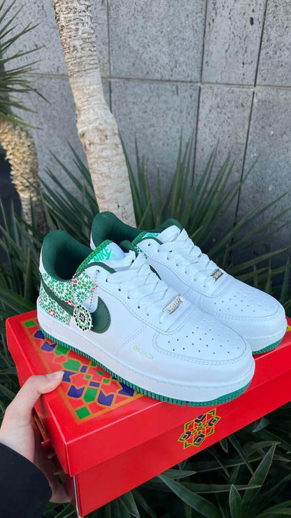 Moroccan Style Sneakers – Green