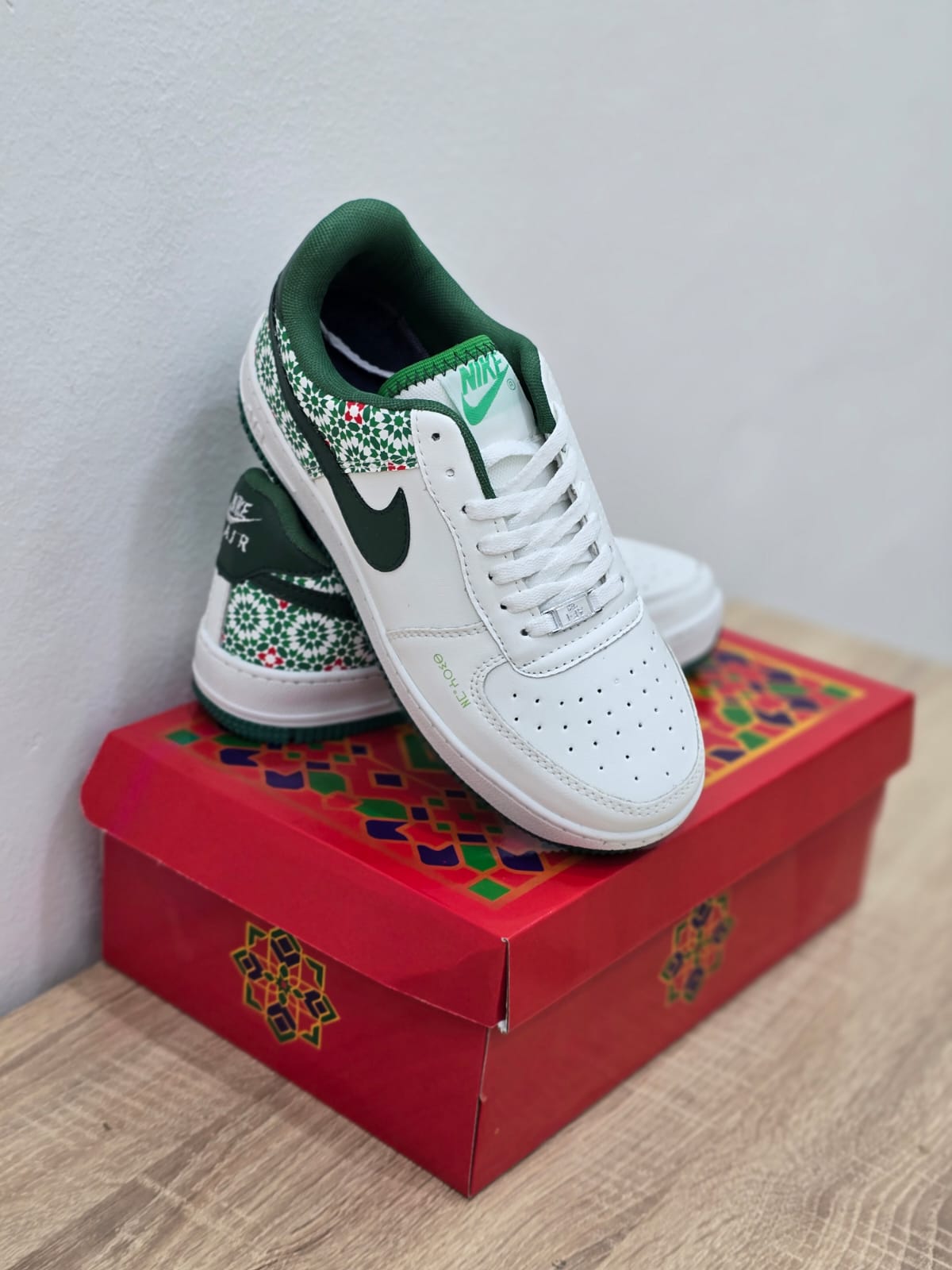 Moroccan Style Sneakers – Green