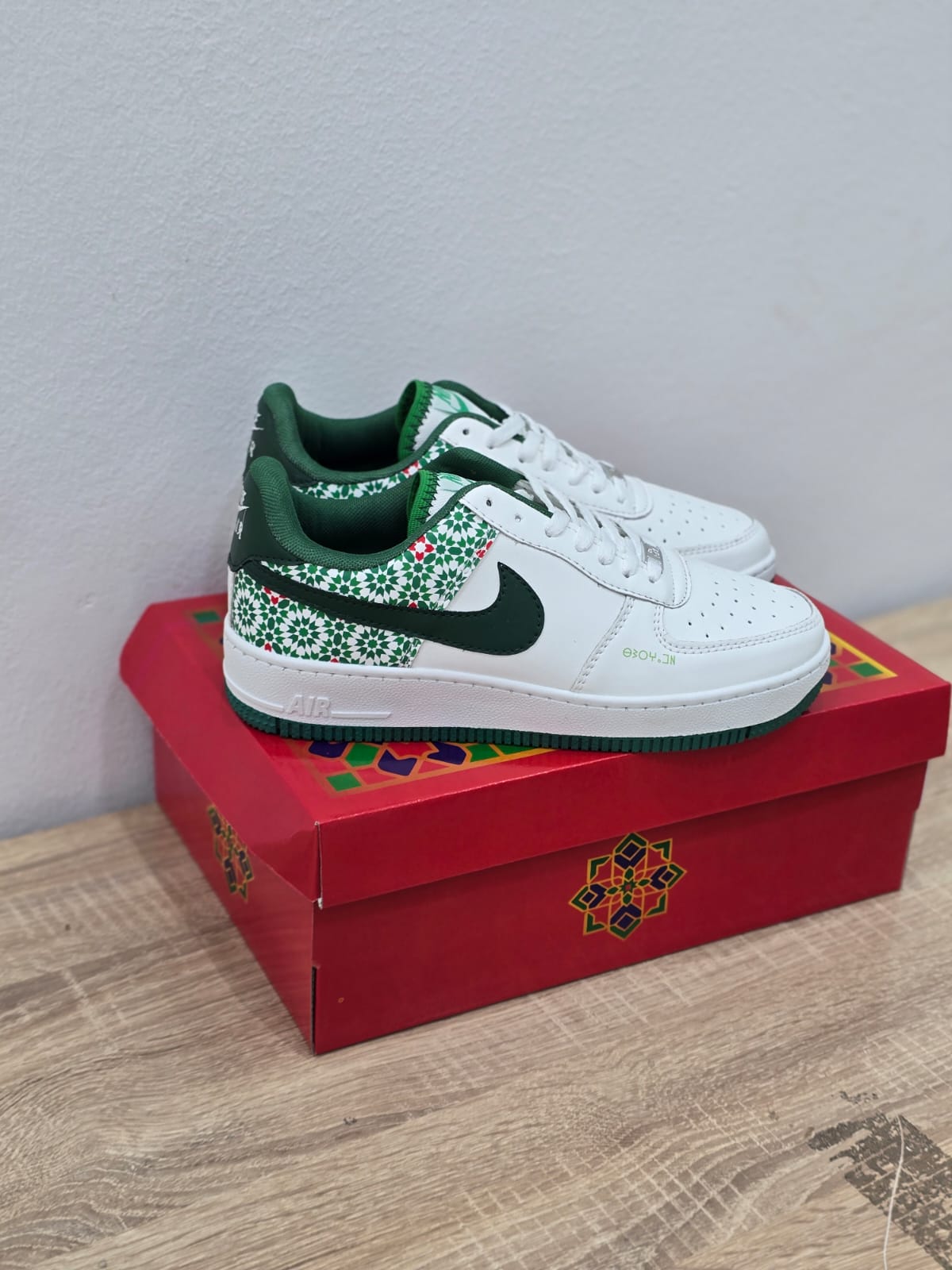 Moroccan Style Sneakers – Green