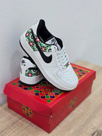 Moroccan Style Sneakers – Black