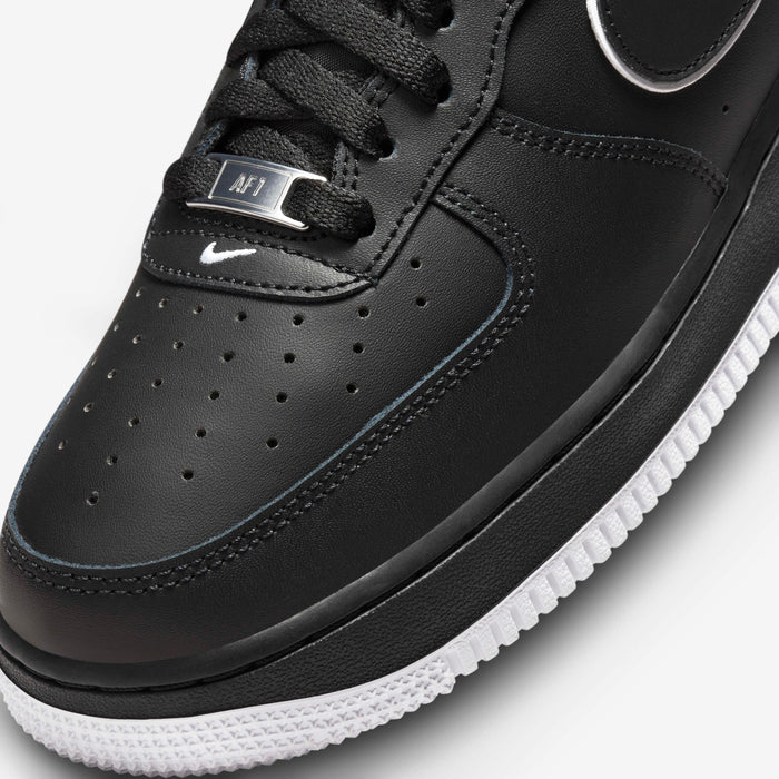 Nike Air Force 1 Low Black White Sole